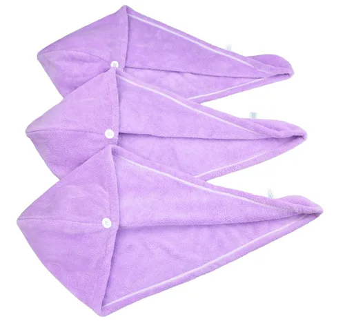 Vista 10 de HOPESHINE Toalla de ducha suave para mujer, turbante, toalla de secado para la cabeza, gran regalo para mujeres
