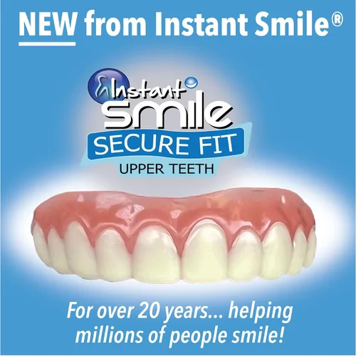Vista 2 de Instant Smile Chapa de dientes superiores de ajuste seguro