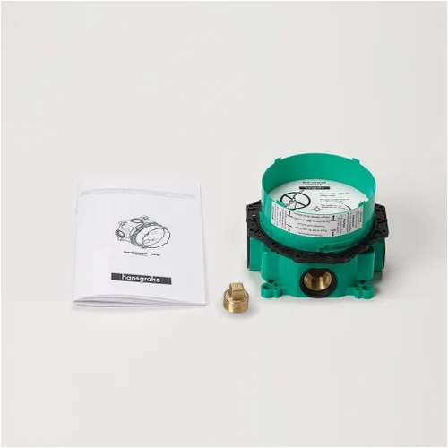 Vista 5 de Hansgrohe Rough, iBox Universal Plus con paradas de servicio, ¾", 01850181
