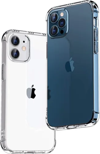 Vista 16 de ONES Funda transparente para iPhone 8 Plus/7 Plus, funda delgada de silicona TPU suave, funda protectora militar contra caídas para teléfono