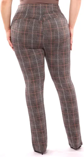 Vista 5 de ShoSho Pantalones ajustados de talla grande para mujer, pantalones ajustados de meter