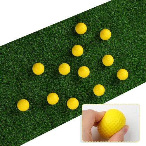Vista 4 de Guirnd 20 Pack Practice Golf Balls, 41mm Foam Golf Balls, Realistic Feel and Long Lasting Limited Fligh Practice Golf Balls for Backyard, Foam Golf