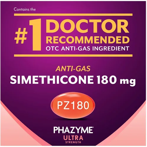 Vista 5 de Phazyme Ultra Strength Softgel 180 Mg