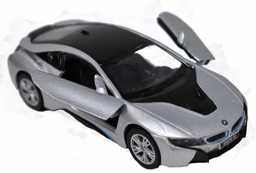 Vista 2 de Coches de acción para tirar hacia atrás (i8 azul)