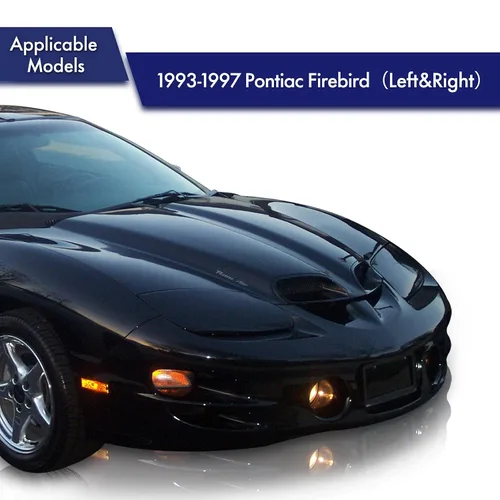 Vista 4 de Motor de faro delantero izquierdo y derecho para Pontiac Firebird 1993-1997