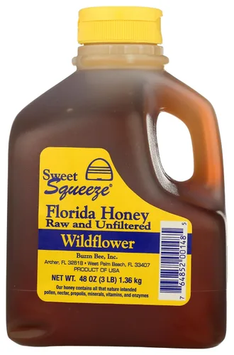 Vista 9 de Buzzn Bee Miel cruda de Florida - Sin pasteurizar y sin filtrar (flor de naranja, 6 libras (paquete de 1))