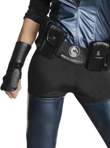 Vista 3 de Rubie's Costume Co - Disfraz de Mortal Kombat X Sonya Blade para mujer