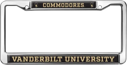 Vista 174 de Texas A&M University - Texarkana Mascot - Marco de metal estándar para placa de matrícula de tamaño completo