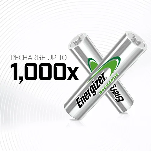 Vista 3 de Energizer Baterías AAA recargables (8 unidades) Potencia de recarga más batería triple A precargada (4 unidades)
