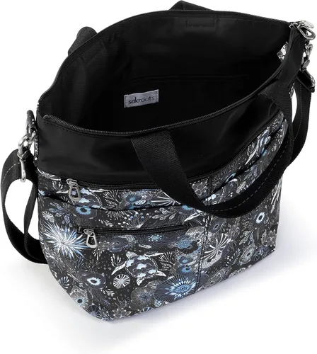 Vista 4 de Sakroots Berkeley - Bolso convertible en sarga ecológica Repreve