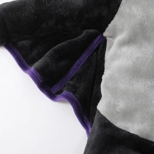 Vista 6 de LYSMuch Conjunto de pantalones y sudadera con capucha y alas de murciélago de Halloween para niños pequeños