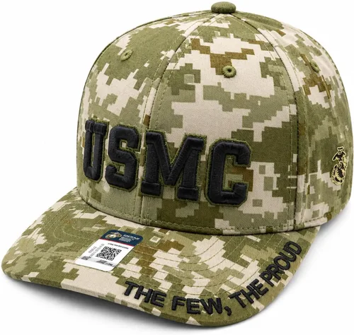 Vista 15 de Sombrero del Cuerpo de Marines de los Estados Unidos para hombre, gorra de béisbol militar oficial de la USMC, regalo para veteranos de los marines
