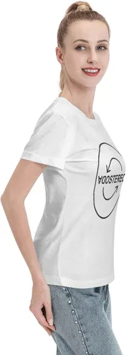 Vista 5 de Soda Stereo Logo T Shirt Woman's Summer Tee Casual Short Sleeve Shirts