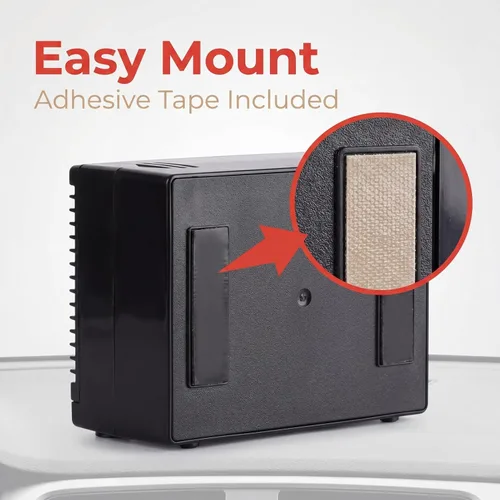 Vista 2 de Ventilador de aire acondicionado para automóvil, enfriador de aire acondicionado de 12 V CC, enfriador de aire portátil, mini enfriador de aire