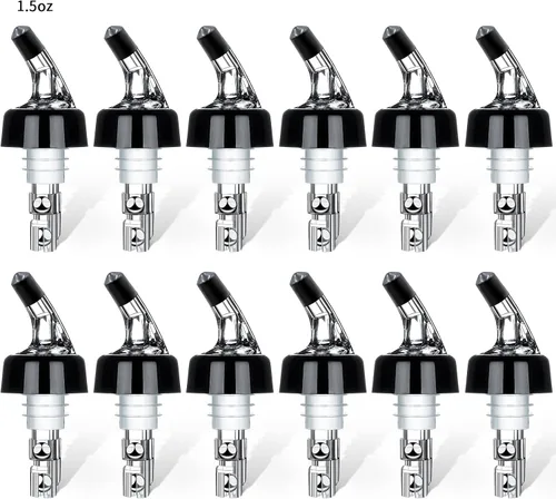 Vista 9 de SuproBarware Vertedor automático de botellas medido – Quick Shot Spirit Measure Pourer Bebidas Vino Cóctel Dispensador de Herramientas de Bar