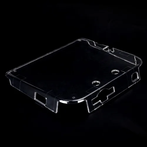 Vista 6 de Compatible con funda 2DS, funda protectora rígida de plástico transparente AKWOX para 2DS