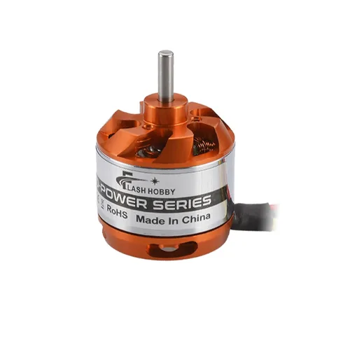 Vista 5 de FLASH HOBBY D2826 1000KV 2-3S Lipo Motor sin escobillas Outrunner para RC Plane Fixed-Wing Multirotor Quadcopter (D2826, 1000KV)