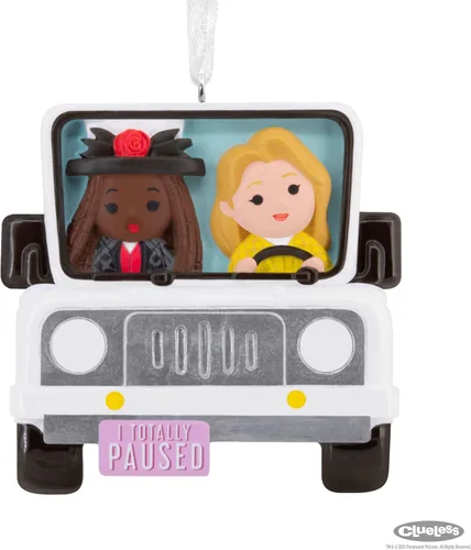 Vista 8 de Hallmark Clueless Cher and Dionne - Adorno de Navidad, regalos de película
