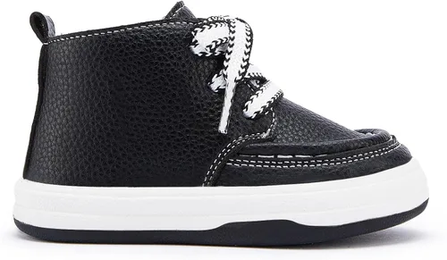 Vista 3 de BMCiTYBM Zapatos para bebé niño y niña, tenis antideslizantes suaves y ligeros, zapatos para caminar de primer paso, 6, 9, 12, 18, 24 meses