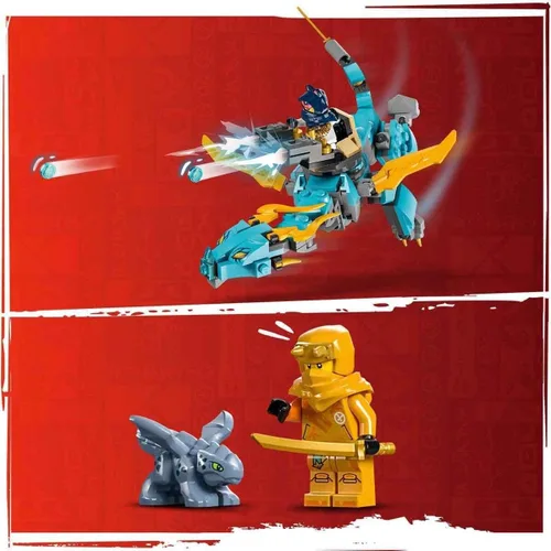 Vista 7 de LEGO Ninjago 71797 - Bloques de juguete de recompensa aérea de acorazado, regalo, ninja, zanahoria, vehículo, nori, niños, 9 años en adelante