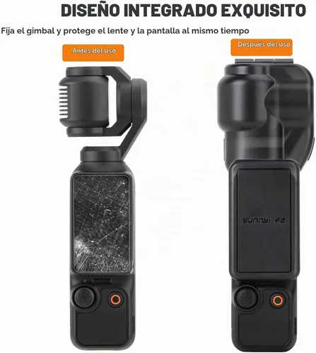 Vista 3 de Pocket 4 Gimbal - Funda protectora para pantalla de cardán, accesorios para lente de cámara, funda rígida protectora para DJI Osmo Pocket 4 (op3)