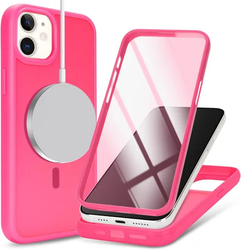 Vista 56 de Funda para iPhone 8 Plus con protector de pantalla, compatible con Magsafe, para iPhone 7 Plus, protector de pantalla integrado, funda delgada