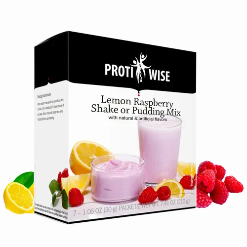 Vista 8 de ProtiWise Batido y pudín alto en proteínas 0.55 onzas de proteína, baja en grasa, baja en calorías, baja en azúcar Dieta KETO sin gluten