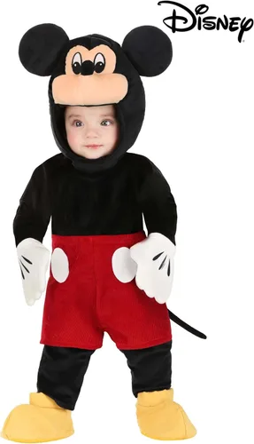 Vista 8 de Infant Snuggly Mickey Mouse Costume