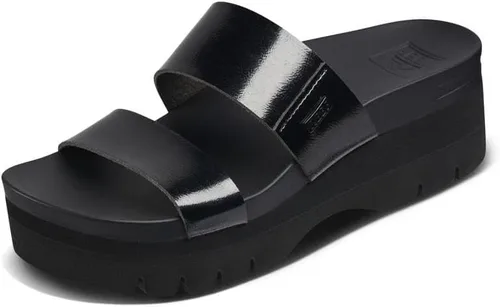 Vista 18 de REEF Sandalias Cushion Vista Higher Slide para mujer Negro