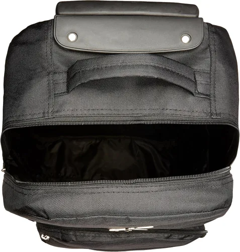 Vista 8 de Rockland, bolsa de viaje de 17 pulgadas, con ruedas., Negro), R01-BLACK