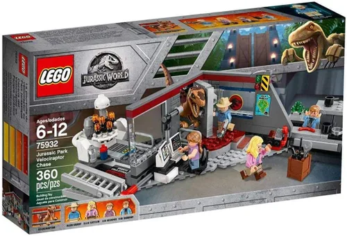 Vista 2 de LEGO 75932 Jurassic World Jurassic Park Velociraptor Chase