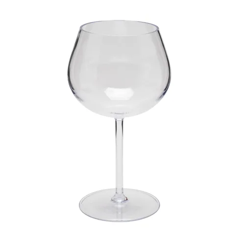 Vista 2 de G.E.T. SW-1447-1-TRITAN-CL-EC - Copas de vino de plástico irrompibles, reutilizables, resistentes y resistentes, 20 onzas, color transparente