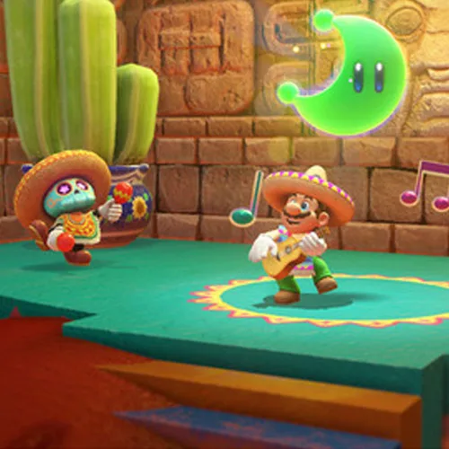 Vista 8 de Yoshi's Crafted World + Super Mario Odyssey - Two Game Bundle - Nintendo Switch (EU Version)