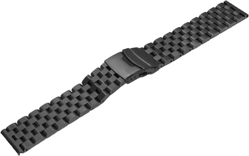 Vista 4 de Correas de reloj de metal cepillado para hombres y mujeres, correa de reloj de acero inoxidable sólido 18/20/22/24/26mm, correa de reloj de pulsera