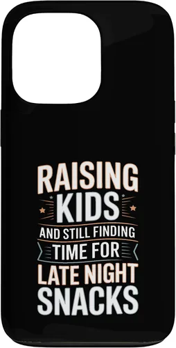 Vista 10 de Raising Kids and Still Finding Time for Late Night Snacks Case for iPhone 17