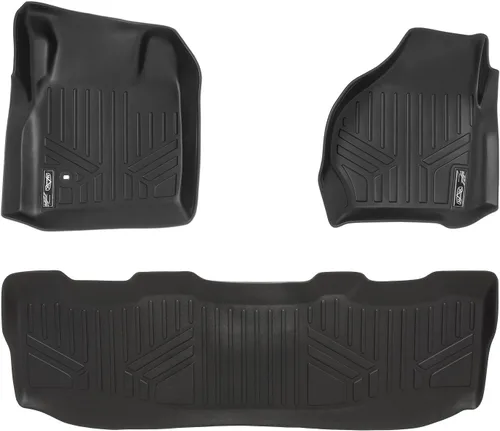 Vista 11 de MAXLINER Juego de alfombrillas de primera fila compatibles con Ford Excursion 2000-2005