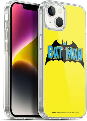 Vista 386 de Head Case Designs Funda de gel con licencia oficial de Batman DC Comics Bat Signal Logos [protección de grado militar] compatible con Apple iPhone 7