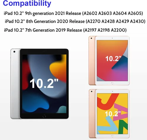 Vista 8 de Mamol Protector magnético de pantalla de privacidad para iPad 10.2 pulgadas de 9ª/8ª/7ª/7ª generación 2021/2020/2019, extraíble y reutilizable