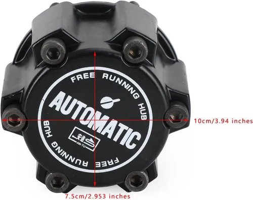 Vista 4 de Bloqueo de cubo de rueda de funcionamiento libre 28 estrías compatible con Nissan Frontier X-Terra Navara D22 2.4 3.3L 1998-2003#