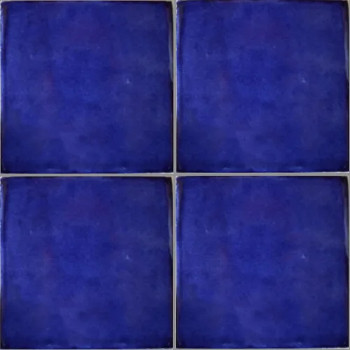 Vista 3 de 4.2x4.2 9 piezas Azulejo mexicano Talavera Azul Cobalto