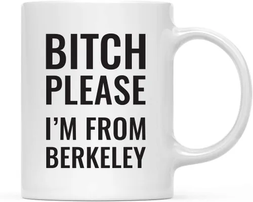 Vista 43 de Andaz Press Taza de café de 11 onzas, regalo de broma, Bitch Please I'm from Alabama, paquete de 1, incluye caja de regalo, divertidas ideas