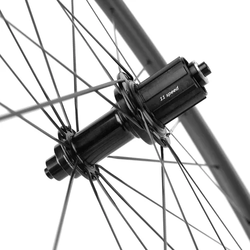 Vista 6 de Superteam Juego de ruedas de bicicleta 700C Carbon Wheelset 38/50/60/88 UD Mate 25 Ancho