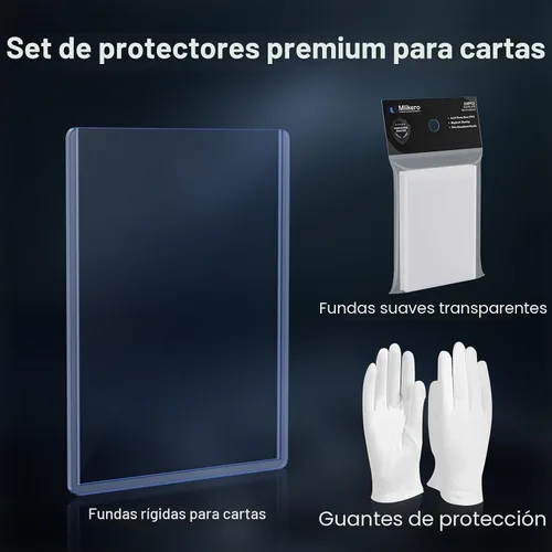 Vista 4 de 1000 fundas de plástico duro para tarjetas, protector de tarjetas de béisbol de 3 x 4 pulgadas, soporte para tarjetas comerciales de alta calidad