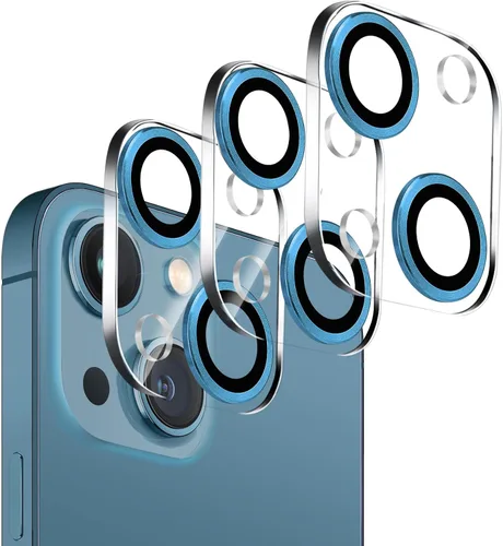 Vista 31 de Dengduoduo Paquete de 3 protectores de lente de cámara para iPhone 13 de 6.1" y iPhone 13 Mini de 5.4", vidrio templado, Ultra HD, dureza 9H Todo