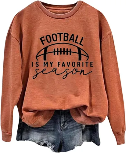 Vista 29 de Sudadera casual para mujer, manga larga, con cuello redondo, ropa de primavera, tallas S-3XL