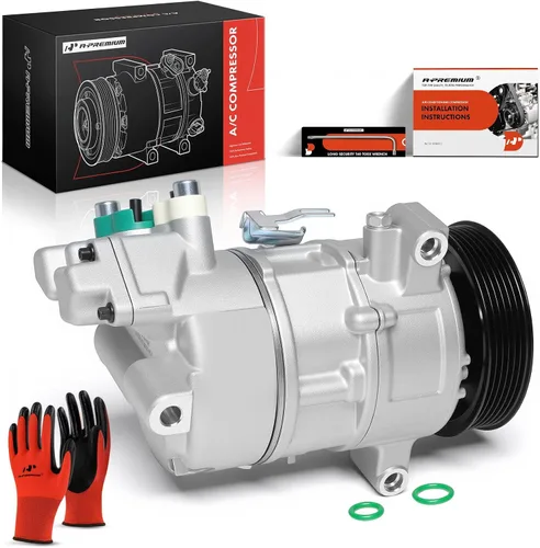 Vista 10 de A-Premium Compresor de aire acondicionado con embrague compatible con BMW 320i 2005 2.2L, 320i 2012-2013 2.0L, 120i 2005-2012 2.0L, 118i 2012-2013