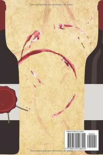 Vista 2 de Diario de vinos Cuaderno para registrar catas de vino, Regalo perfecto para los amantes del vino. (Spanish Edition)