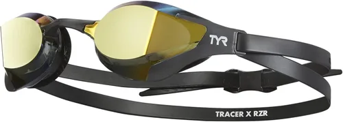 Vista 13 de TYR Tracer-X RZR Racing - Gafas de natación competitivas de perfil ultra bajo, antiniebla, visión periférica amplia Ultra-Low Profile Frame