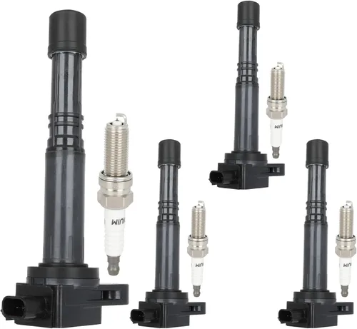 Vista 9 de Ignition Coil Pack and Spark Plug Compatible for Honda for CR-V 2.4L/L4