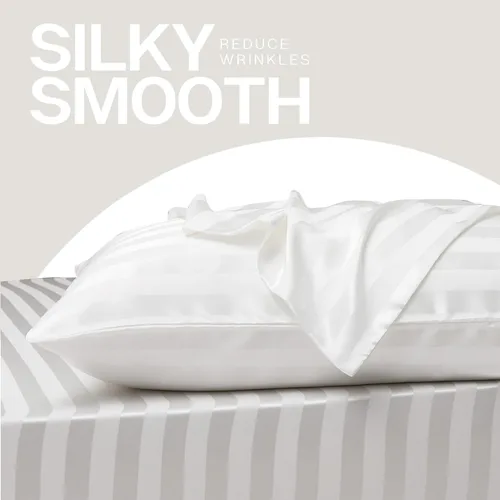 Vista 12 de MR&HM - Funda de almohada de satén